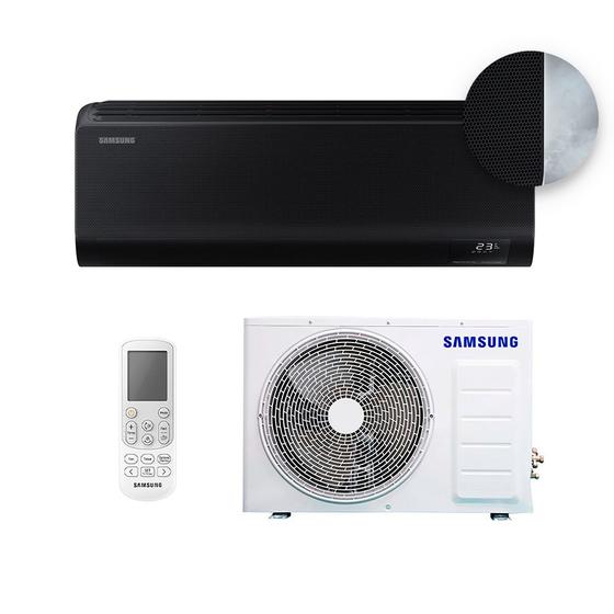 Imagem de Ar Condicionado Hw Inverter Windfree Connect Black Samsung 18000 Btus Quente/frio 220V Monofásico AR18CSECABTNAZ