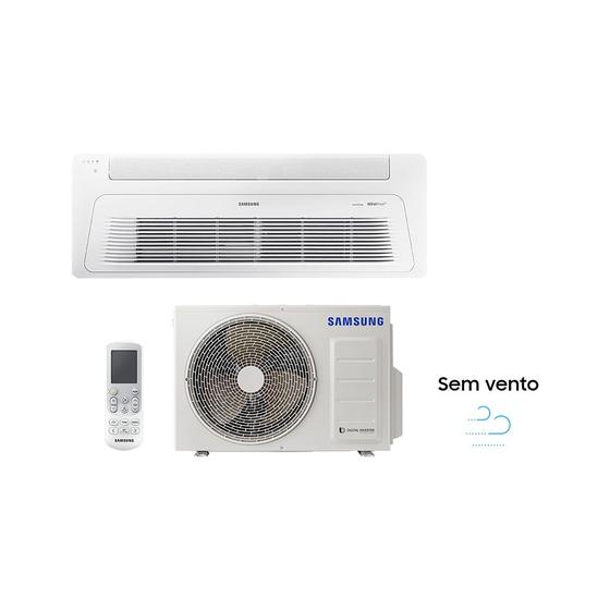 Imagem de Ar Condicionado Inverter Cassete 1 via WindFree com WiFi 17.000 BTUs Quente/Frio