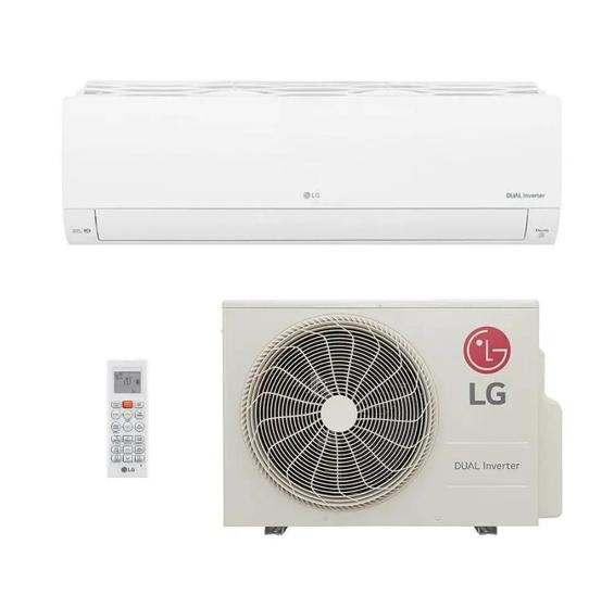 Ar Condicionado Inverter LG Dual Voice 24000 Btus Quente e Frio 220v ...