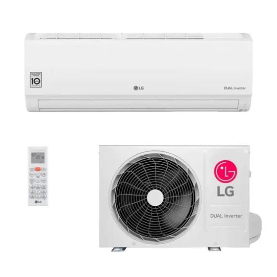 Imagem de Ar Condicionado Inverter LG Dual Voice +IA 12000 Btus Quente e Frio 220V R-32