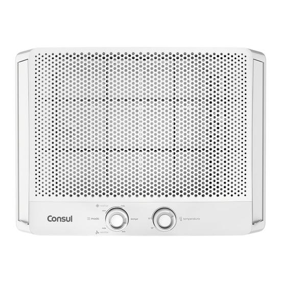 Imagem de Ar condicionado janela 7500 BTUs Consul frio com design moderno - CCB07EB