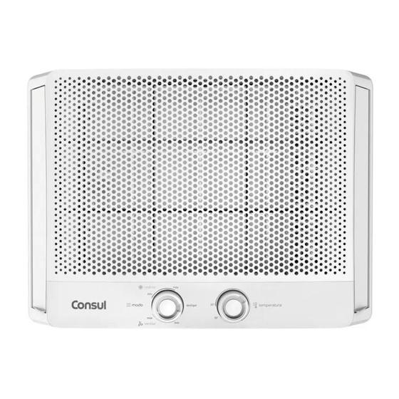 Ar Condicionado Janela Consul Mecânico 7500 BTUs Quente Frio CCS07FBBNA 220V Menor preço em Ar Condicionado Janela Consul Mecânico 7500 BTUs Quente Frio CCS07FBBNA 220V