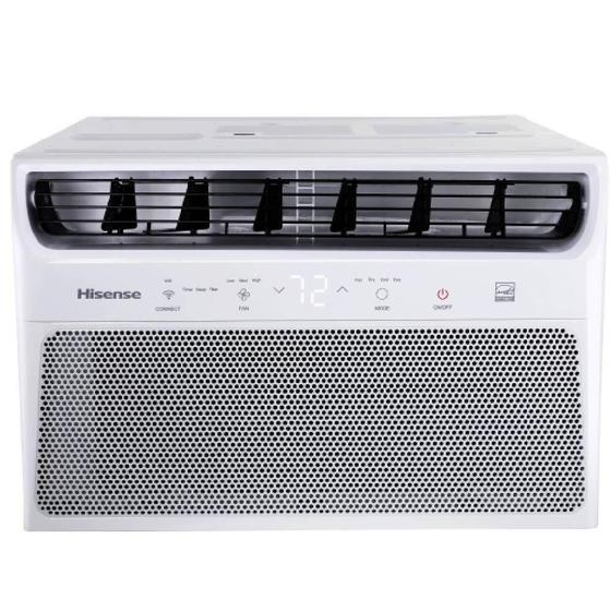 Ar Condicionado Janela Eletrônico Hisense C/ Controle10000 BTUs Frio127VAW-10CWBRVGU01 Menor preço em Ar Condicionado Janela Eletrônico Hisense C/ Controle10000 BTUs Frio127VAW-10CWBRVGU01