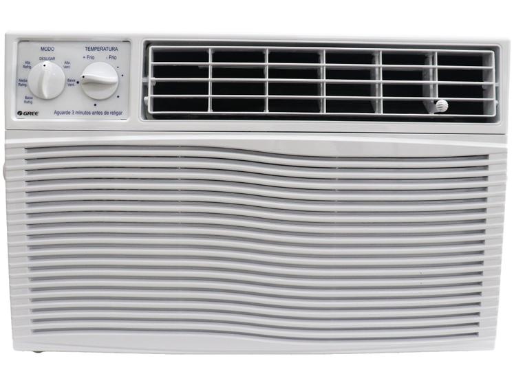 Ar-condicionado Janela Gree 10.000 BTUs Frio GJC10BK-A6NMND2A Menor preço em Ar-condicionado Janela Gree 10.000 BTUs Frio GJC10BK-A6NMND2A