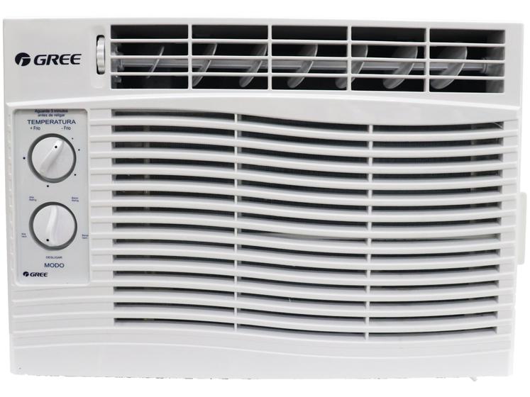 Ar-condicionado Janela Gree 7.000 BTUs Frio GJC07BV-A6N Imagem de Ar-condicionado Janela Gree 7.000 BTUs Frio GJC07BV-A6N