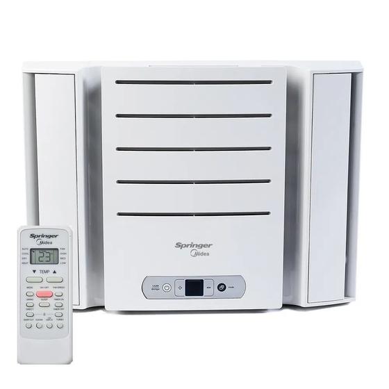 Ar Condicionado Janela Springer Midea 10000 BTU/h Frio Eletrônico QCK105RB - 220 Volts Menor preço em Ar Condicionado Janela Springer Midea 10000 BTU/h Frio Eletrônico QCK105RB - 220 Volts