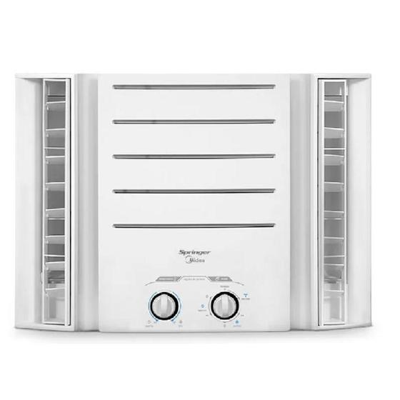 Ar Condicionado Janela Springer Midea 7500 BTU/h Frio Mecânico QCK078BB-127 Volts Menor preço em Ar Condicionado Janela Springer Midea 7500 BTU/h Frio Mecânico QCK078BB-127 Volts
