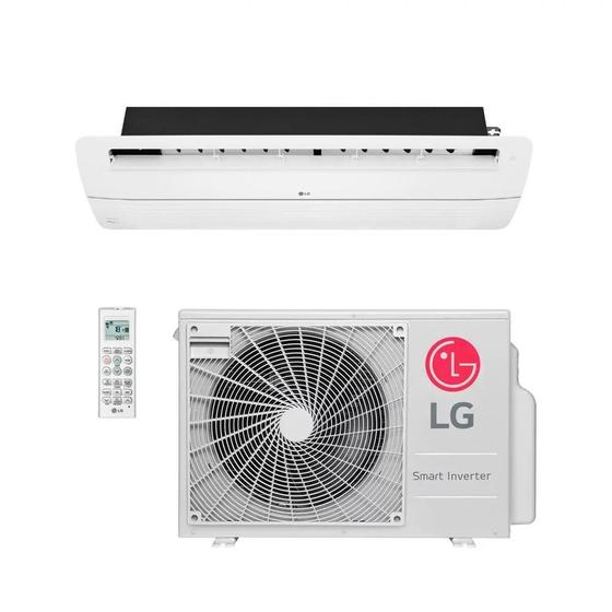 Ar Condicionado LG Cassete Inverter de 1 Via 18.000 Btus Quente/Frio ...