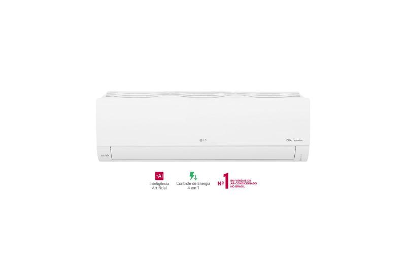 Imagem de Ar-Condicionado LG Dual Inverter Compact +AI 12.000 BTU Frio 220V