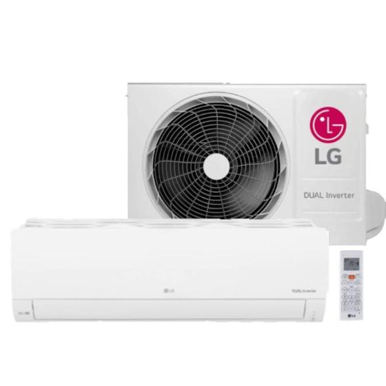 Imagem de Ar Condicionado LG Dual Inverter Compact +IA 12000 BTUs Frio