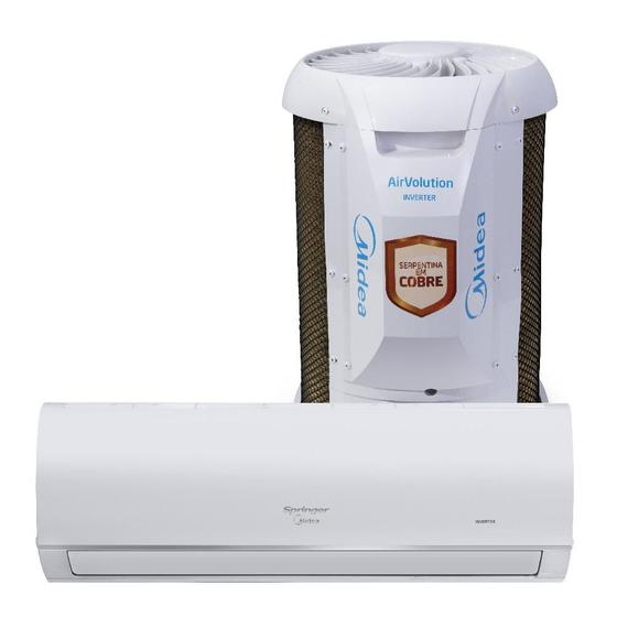 Imagem de Ar Condicionado Midea Split HW 9.000 Frio AirVolution Connect Inverter Monofásico 42AFVCI09S5 220V