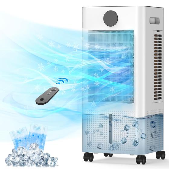 Imagem de Ar Condicionado Portátil AIRTHRYL 3 em 1 - 7L, 12h Timer, 75° Oscil.