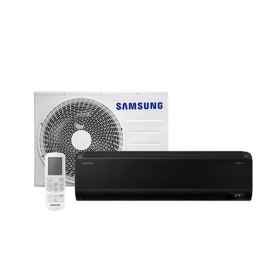 Imagem de Ar Condicionado Samsung WindFree Black 22000 BTU Quente/Frio