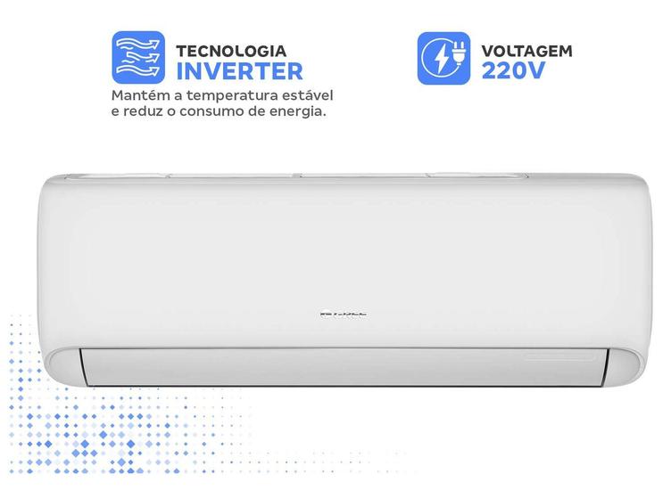 Ar-condicionado Split 12.000 BTUs Gree Inverter Frio G-Classic GWC12ATB-D6DNA2AB