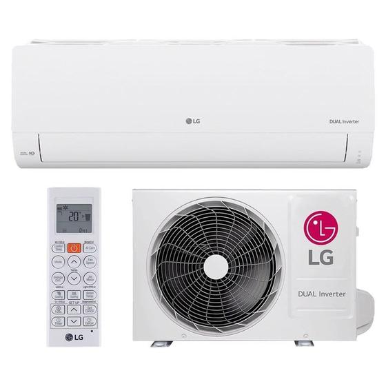 Ar Condicionado Split 12.000 BTUs LG Compact S3-UQ12JAQAL Ciclo Frio, Dual Inverter, com IA, Branco, 220V Menor preço em Ar Condicionado Split 12.000 BTUs LG Compact S3-UQ12JAQAL Ciclo Frio, Dual Inverter, com IA, Branco, 220V