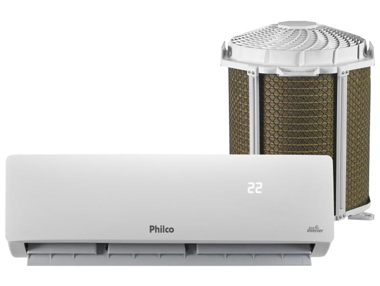 Ar-condicionado Split 12.000 BTUs Philco Inverter Frio Hi Wall PAC12FC INT Imagem de Ar-condicionado Split 12.000 BTUs Philco Inverter Frio Hi Wall PAC12FC INT
