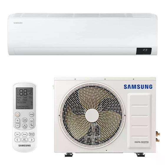 Imagem de Ar Condicionado Split 22000 BTUs High Wall Inverter Samsung Ultra Só Frio AR24BVHZCWKNAZ 220V