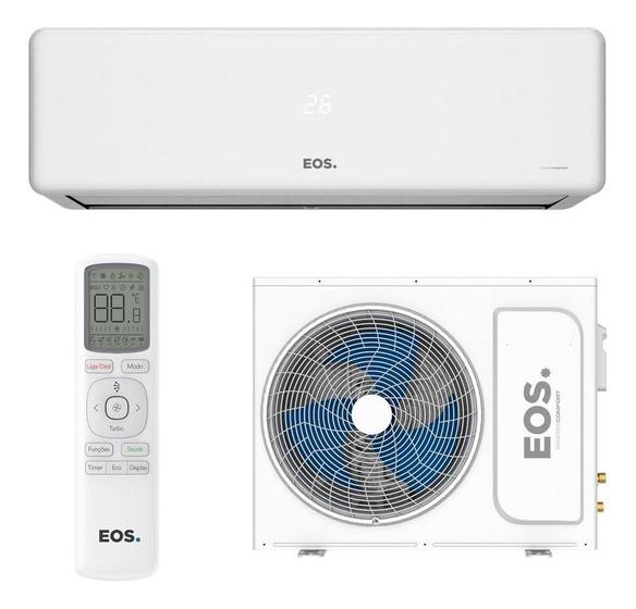 Imagem de Ar Condicionado Split 9000 BTUs EOS Master Confort On/Off High Wall Só Frio EASM9000FI/EASM9000FE 220V