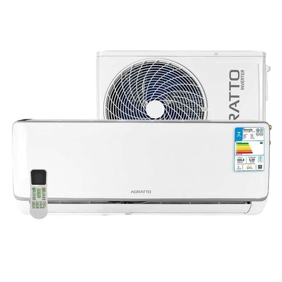 Imagem de Ar Condicionado Split Agratto 9.000BTUS ICS9F  Neo Inverter, Frio, Interno e Externo, 220V