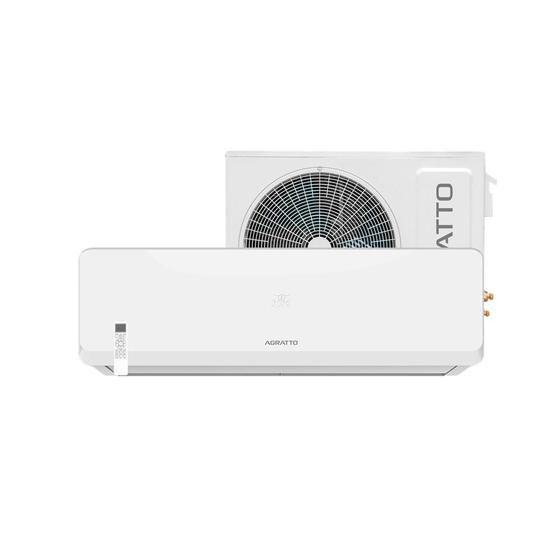 Ar Condicionado Split Agratto Hi Wall Fit 18.000 Btu/h Frio Monofásico Branco FACS18F-R4 220V Menor preço em Ar Condicionado Split Agratto Hi Wall Fit 18.000 Btu/h Frio Monofásico Branco FACS18F-R4 220V