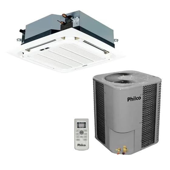 Imagem de Ar Condicionado Split Cassete 4 Vias Inverter Philco 36000 BTU/h Frio Trifásico PAC36000ICFM5 - 220 Volts