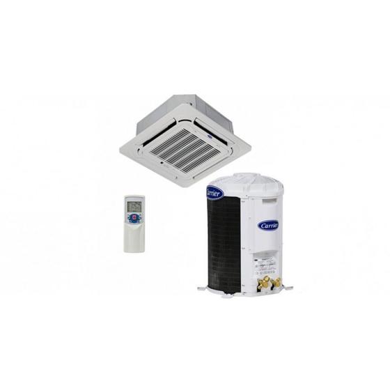 Imagem de Ar Condicionado Split Cassete Carrier 24000 BTUs Quente Frio 220V  40KWQD24C5