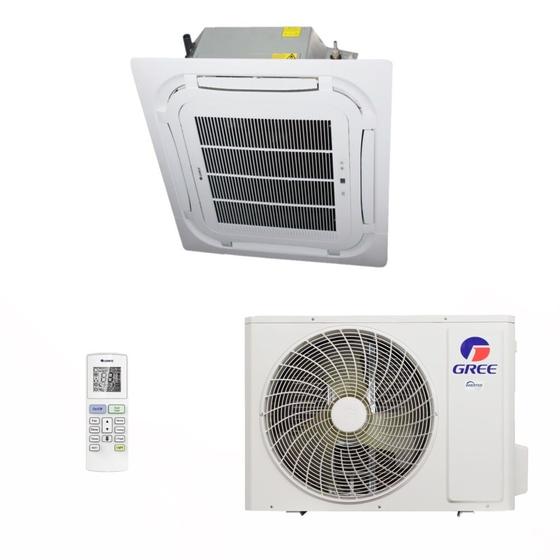 Ar-Condicionado Split Cassete Gree G-Prime Inverter Plus 36.000 BTUs Só Frio 220V Monofásico Menor preço em Ar-Condicionado Split Cassete Gree G-Prime Inverter Plus 36.000 BTUs Só Frio 220V Monofásico