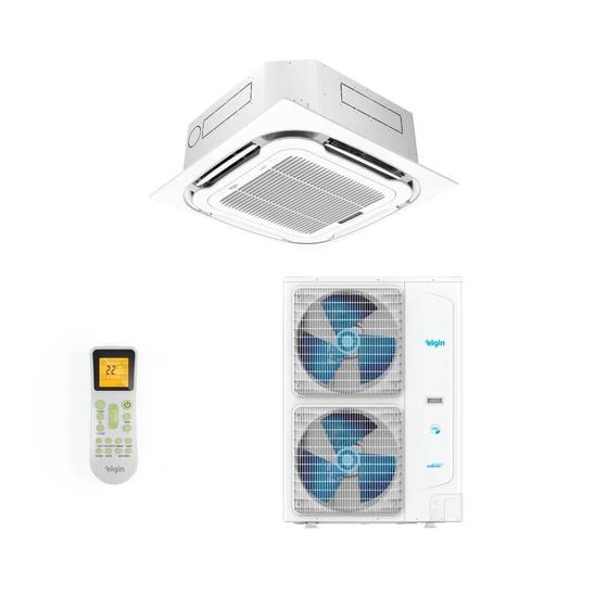 Ar Condicionado Split Cassete Inverter Elgin Plus 4 Vias 60000 BTUs Frio KDFC60C2NACA - 220V Menor preço em Ar Condicionado Split Cassete Inverter Elgin Plus 4 Vias 60000 BTUs Frio KDFC60C2NACA - 220V