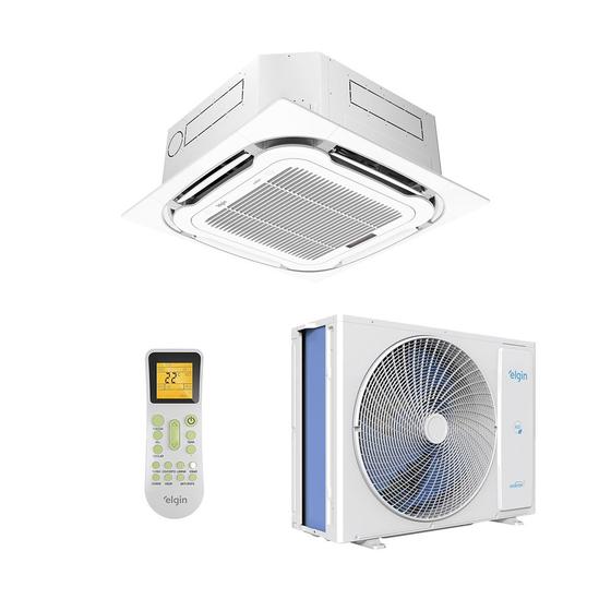 Imagem de Ar Condicionado Split Cassete Inverter Plus Elgin 36000 Btus R-32 Frio 220V Monofásico 45KDFI36C2NA