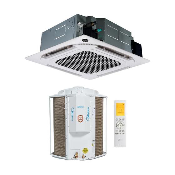 Ar Condicionado Split Cassete Midea 58000 Btus Frio Connect 220v Monofásico Menor preço em Ar Condicionado Split Cassete Midea 58000 Btus Frio Connect 220v Monofásico