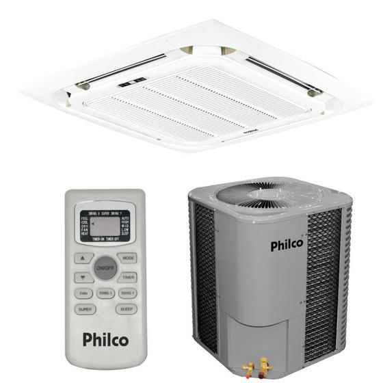 Imagem de Ar Condicionado Split Cassete Philco 36000 BTUs Quente e Frio 220V