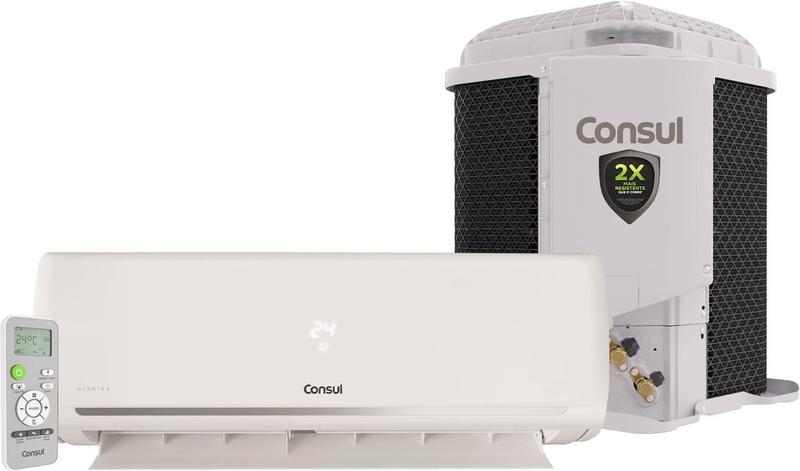 Ar Condicionado Split Consul Triple Inverter EconoMaxi Frio 12000 BTUs - CBK12CBXCJ Menor preço em Ar Condicionado Split Consul Triple Inverter EconoMaxi Frio 12000 BTUs - CBK12CBXCJ