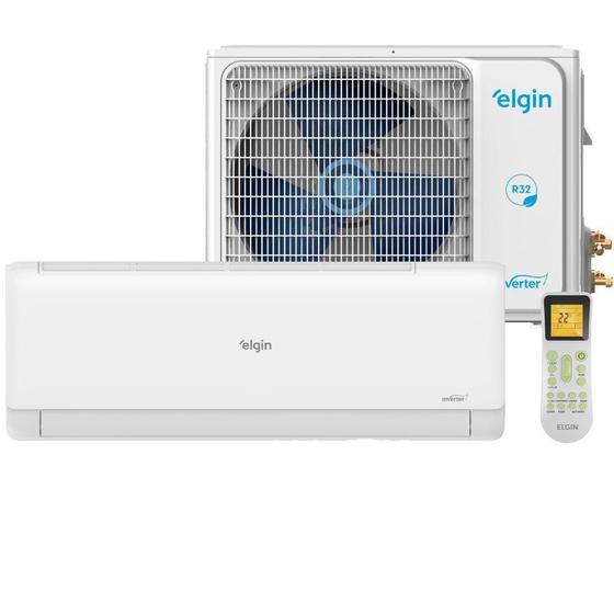 Imagem de Ar Condicionado Split Elgin Eco Inverter II Wi-Fi 18000 BTUs Quente e Frio 220V HJQE18C2CB
