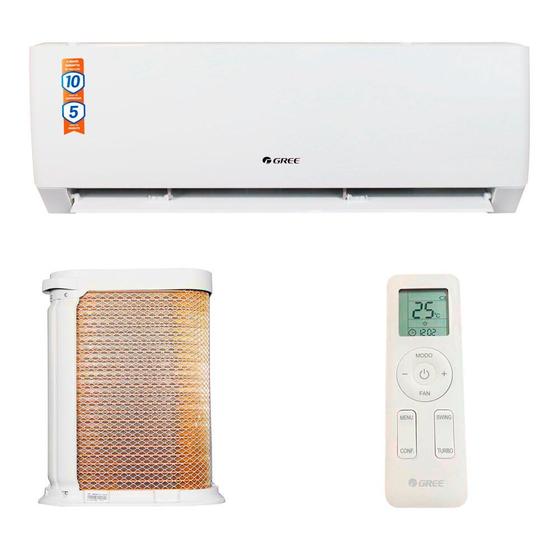 Ar Condicionado Split 12000 Btu Quente/frio G-top Connection - Inverter - Gree - 220v - Gwh12agc-d3dna4jw