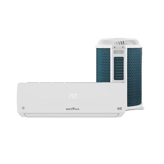 Imagem de Ar Condicionado Split Hi Wall Eco Inverter Britânia 12000 BTU/h Quente e Frio BAC12000IQFM15  220 Volts