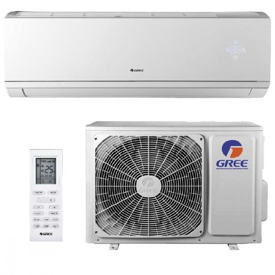 Imagem de Ar Condicionado Split Hi Wall Gree Eco Garden Inverter 9000 BTUs Quente Frio GWH09QA-D3DNB8M/I  - 220V