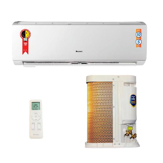 Imagem de Ar Condicionado Split Hi Wall  Gree G-Top Inverter Connection 12000 BTUs Frio GWC12AGC-D3DNA4GW - 220V