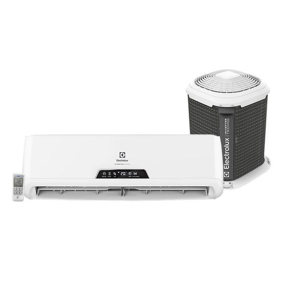 Imagem de Ar Condicionado Split Hi Wall Inverter Electrolux 12000 BTU/h Quente e Frio QI12R/QE12R  220 Volts