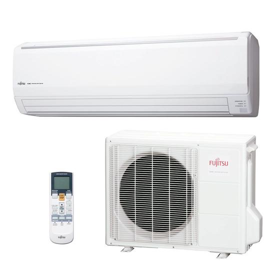 Imagem de Ar Condicionado Split Hi Wall Inverter Fujitsu 24.000 Btus Quente e Frio 220v