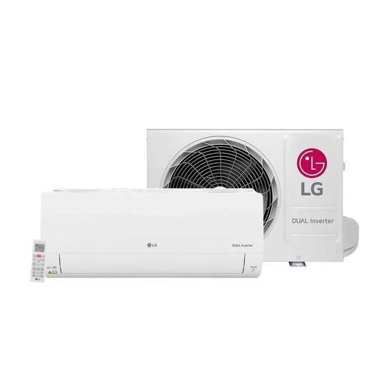 Imagem de Ar Condicionado Split Hi Wall Inverter LG Voice R-32 12000 BTU/h Quente e Frio S3NW12JA31A.EB2GAMZ - 220 Volts