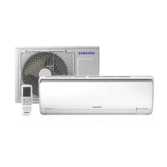 Imagem de Ar Condicionado Split Hi Wall Inverter Samsung Digital 11500 BTU/h Frio AR12NVFPCWKNAZ - 220 Volts