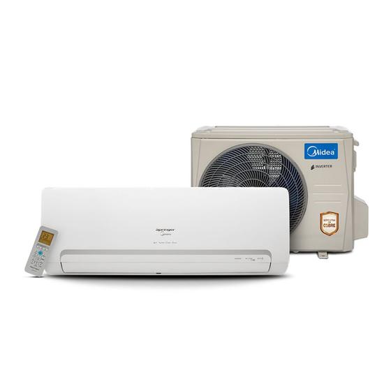 Imagem de Ar Condicionado Split Hi Wall Inverter Springer Midea 12000 BTU/h Quente e Frio 42MBQA12M5 - 220 Volts