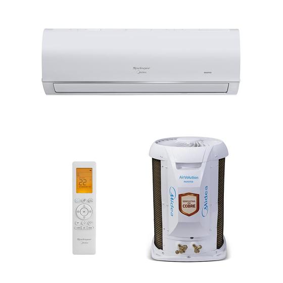Ar Condicionado Split Hi Wall Inverter Springer Midea Airvolution Connect 9.000 Btus Frio 220v R-32 Imagem de Ar Condicionado Split Hi Wall Inverter Springer Midea Airvolution Connect 9.000 Btus Frio 220v R-32