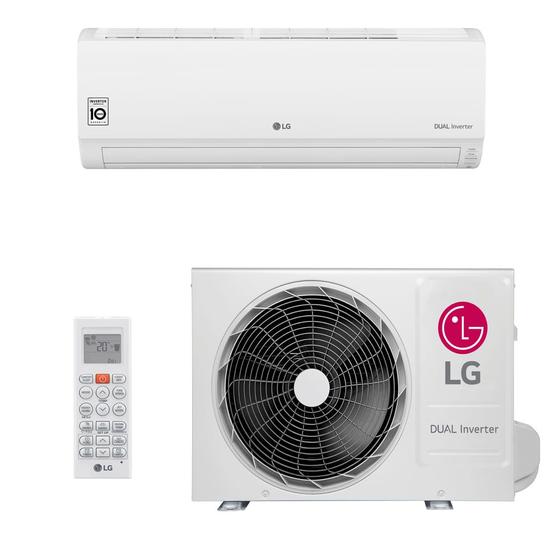 Ar Condicionado Split Hi Wall LG Dual Inverter Compact 12.000 Btus Frio 220v - S4UQ12JA3A5 - Ar Condicionado Inverter - Magazine Cbeneficio
