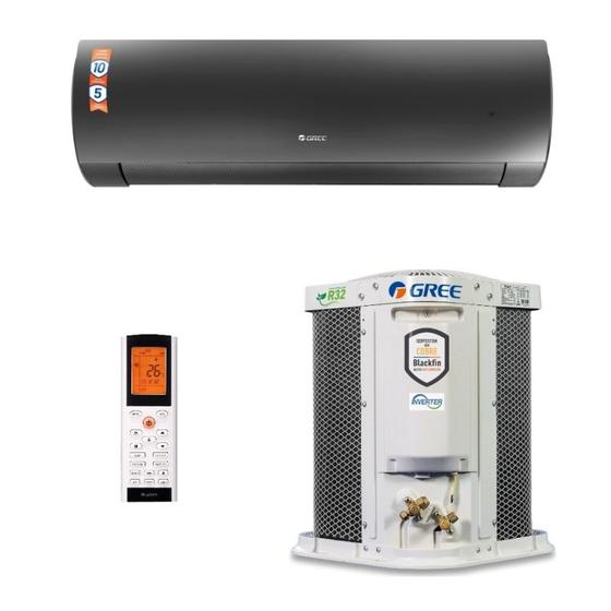 Imagem de Ar Condicionado Split HW G-Diamond Auto Inverter Wi-Fi Gree 9.000 BTUs Só Frio 220V
