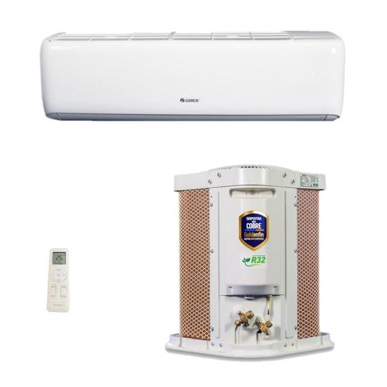 Ar Condicionado Split HW G-Top Auto Inverter Wi-Fi Gree 9.000 BTUs Quente/Frio 220V Menor preço em Ar Condicionado Split HW G-Top Auto Inverter Wi-Fi Gree 9.000 BTUs Quente/Frio 220V