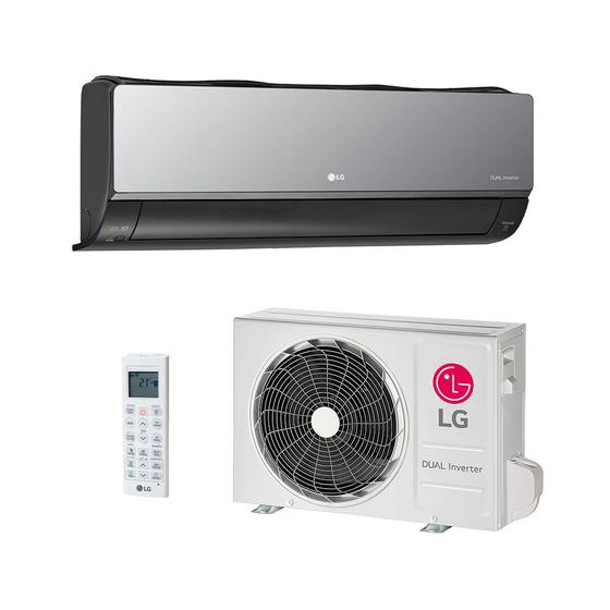 Imagem de Ar Condicionado Split Hw LG Dual Inverter Artcool Voice R-32 +AI 19000 Btus Frio 220V S3NQ18KLR1B.EB2GAM1