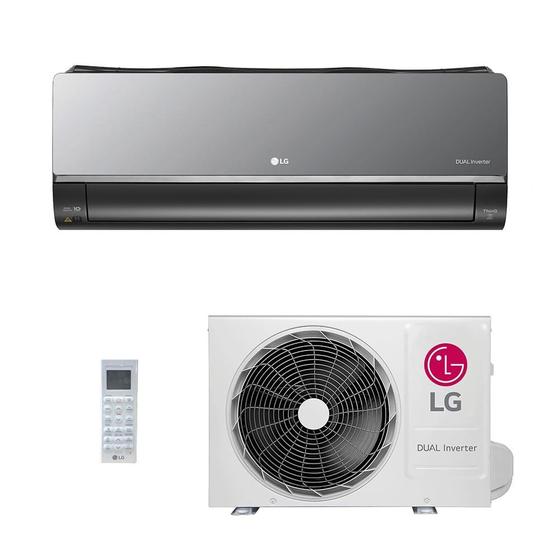 Imagem de Ar-Condicionado Split HW LG Dual Inverter Voice Artcool UV Nano 12.000 BTUs Quente/Frio 220V