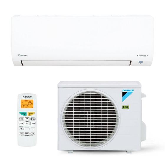 Ar-Condicionado Split Inverter 12000 BTUs Daikin Ecoswing Gold Wi-fi Integrado High Wall Só Frio FTKP12S5VL/RKP12S5VL 220V Menor preço em Ar-Condicionado Split Inverter 12000 BTUs Daikin Ecoswing Gold Wi-fi Integrado High Wall Só Frio FTKP12S5VL/RKP12S5VL 220V