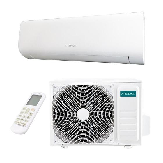 Imagem de Ar-Condicionado Split Inverter 12000 BTUs Fujitsu Airstage Essencial com Sensor High Wall Quente e Frio ASKA12KPBA/ AOKA12KPBA 220V